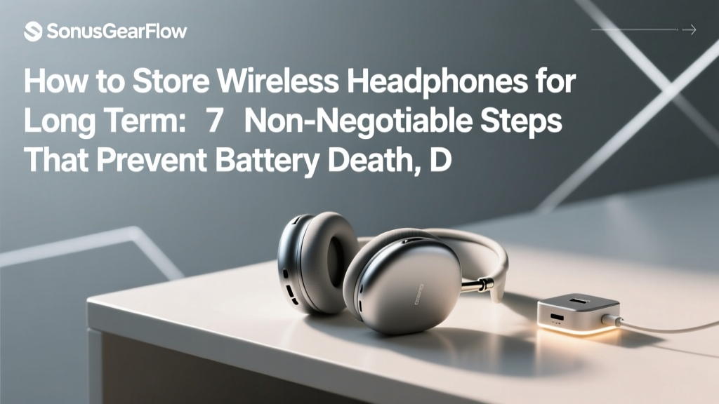 How to Store Wireless Headphones for Long Term: 7 Non-Negotiable Steps That Prevent Battery Death, Driver Degradation, and Bluetooth Failure (Most Users Skip #4)