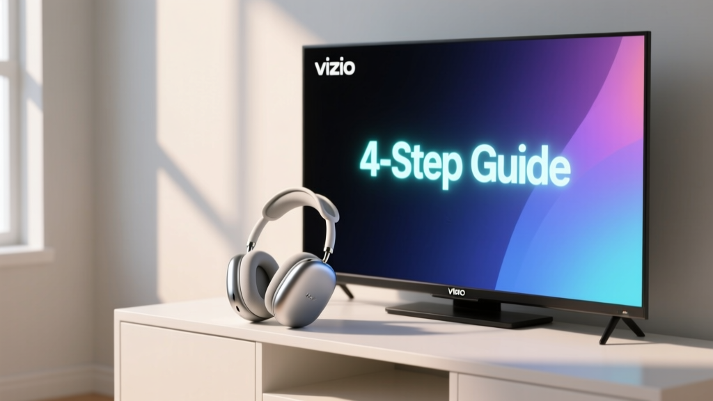 How to Use Wireless Headphones with Vizio Smart TV: The Only 4-Step Guide That Actually Works (No Dongles, No Glitches, No Guesswork)