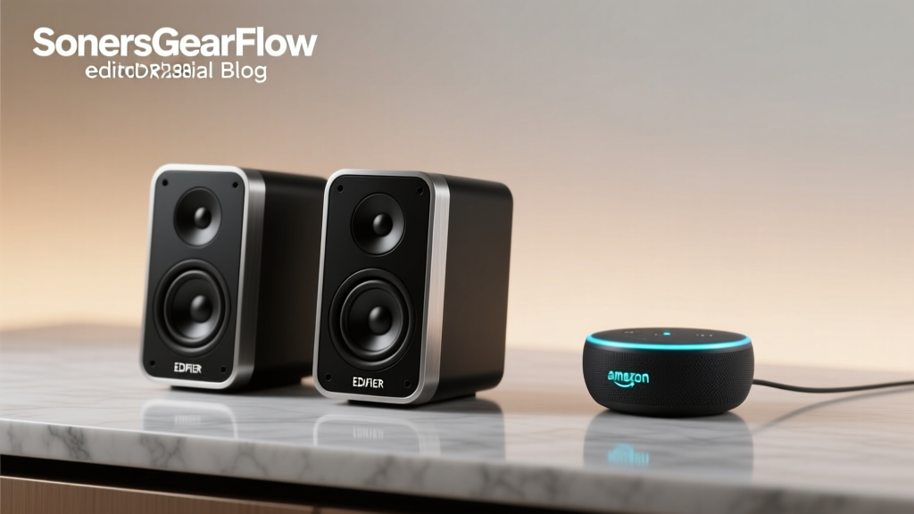 Are Edifier Bluetooth R1280DB Speakers Compatible With Amazon Echo? Yes — But Not How You Think: Here’s the Exact Setup That Actually Works (No Extra Gadgets Needed)