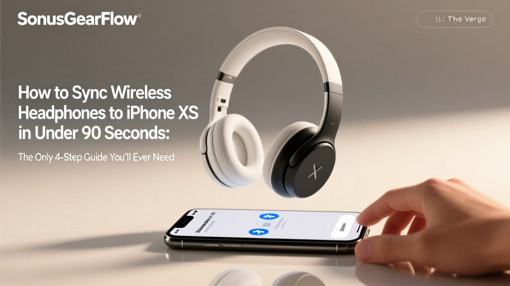 How to Sync Wireless Headphones to iPhone XS in Under 90 Seconds: The Only 4-Step Guide You’ll Ever Need (No Resetting, No Bluetooth Confusion, No Lost Audio)