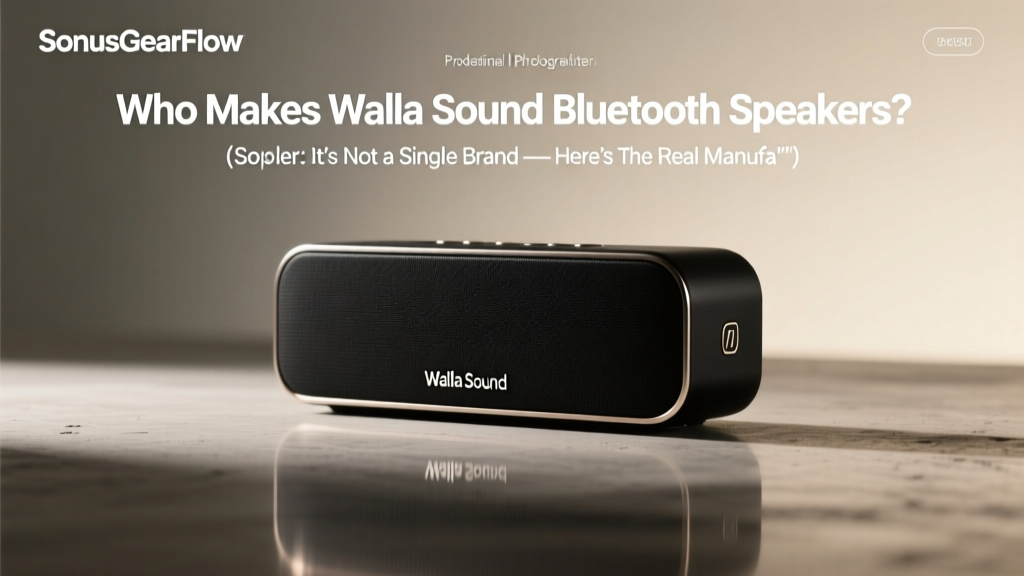 Who Makes Walla Sound Bluetooth Speakers? (Spoiler: It’s Not a Single Brand — Here’s the Real Manufacturer, Why It Matters for Sound Quality & Warranty, and How to Spot Counterfeits Before You Buy)