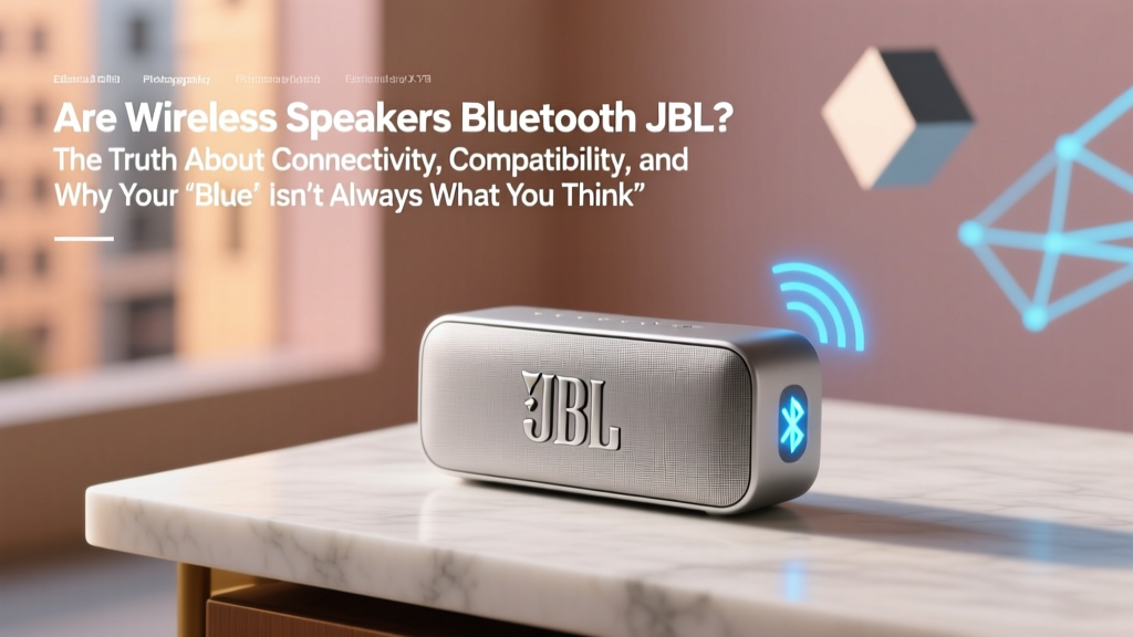 Are wireless speakers Bluetooth JBL? The Truth About Connectivity, Compatibility, and Why Your 'Bluetooth' JBL Speaker Might Not Actually Be Bluetooth—Plus How to Fix It in Under 90 Seconds