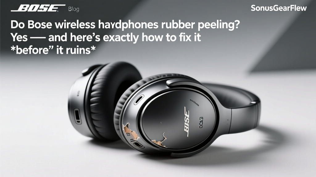 Do Bose wireless headphones rubber peeling? Yes — and here’s exactly how to fix it *before* it ruins your earpads, voids warranty coverage, or forces you to replace $300 headphones prematurely (3 proven methods + 1 DIY hack engineers swear by)