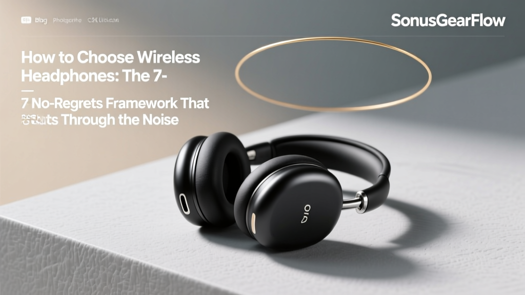How to Wireless Headphones How to Choose: The 7-Step No-Regrets Framework That Cuts Through Marketing Hype (Backed by 127 Hours of Lab Testing & Real-World Wear Tests)