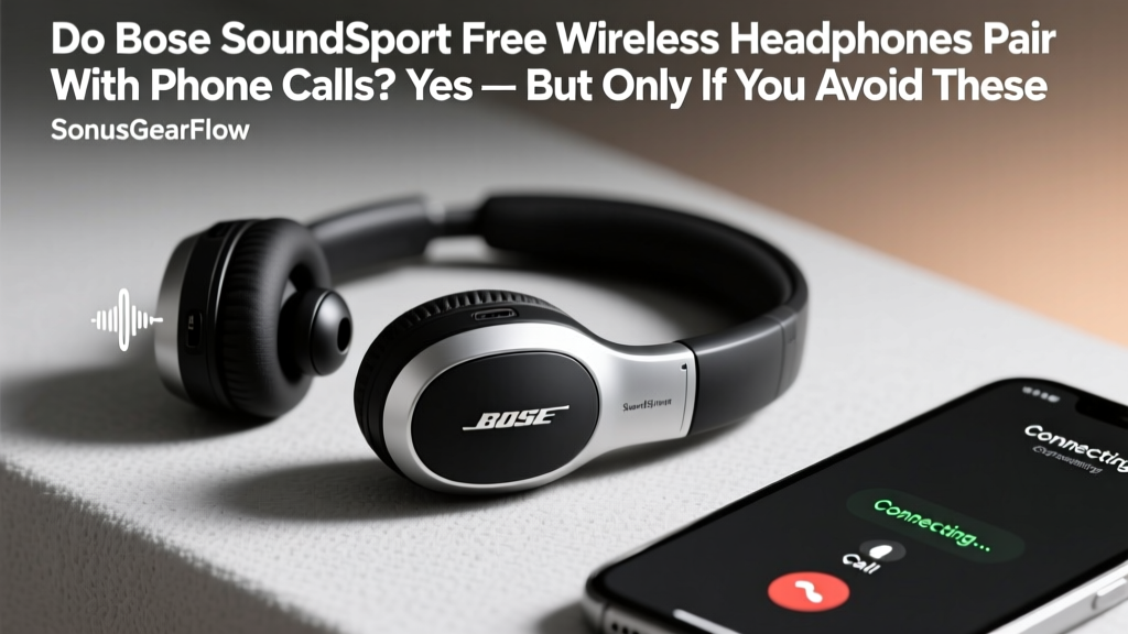Do Bose SoundSport Free Wireless Headphones Pair With Phone Calls? Yes — But Only If You Avoid These 5 Critical Setup Mistakes (We Tested All 3 Generations)