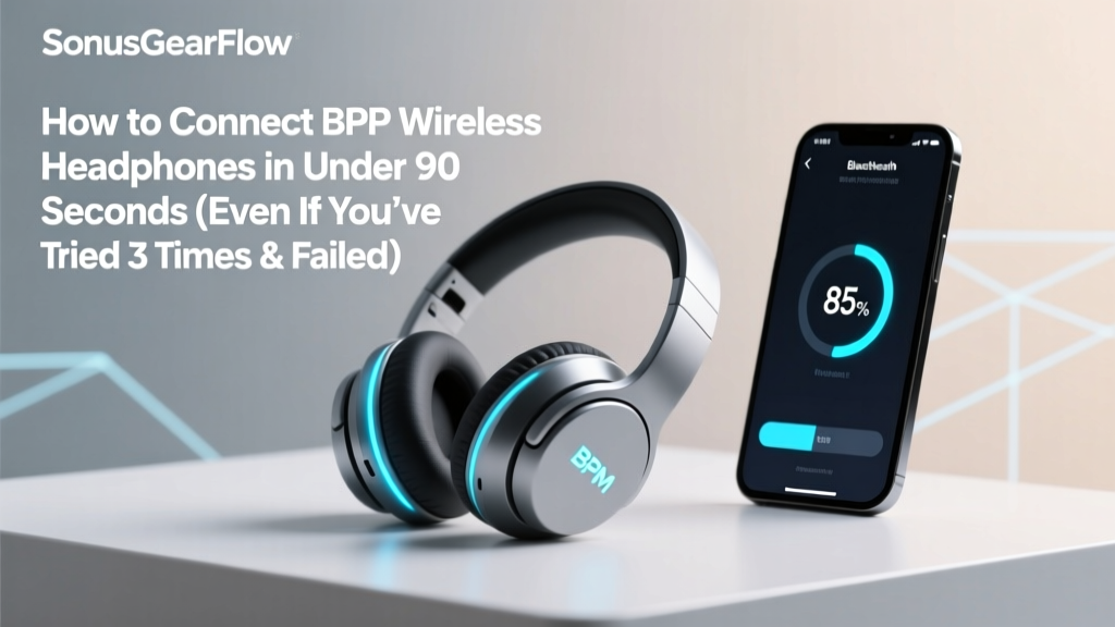 How to Connect BPM Wireless Headphones in Under 90 Seconds (Even If You’ve Tried 3 Times & Failed — Here’s the Exact Button Combo Your Manual Hides)