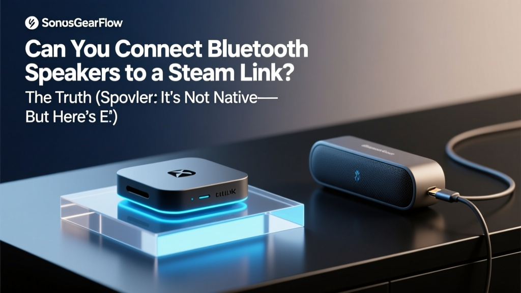 Can You Connect Bluetooth Speakers to a Steam Link? The Truth (Spoiler: It’s Not Native—But Here’s Exactly How to Make It Work in 2024 Without Lag, Dropouts, or Headphone Jack Frustration)