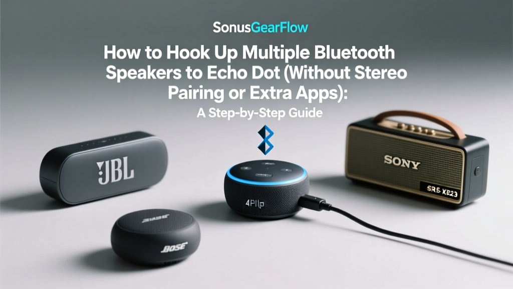 How to Hook Up Multiple Bluetooth Speakers to Echo Dot (Without Stereo Pairing or Extra Apps): A Step-by-Step Guide That Actually Works in 2024 — No Tech Degree Required