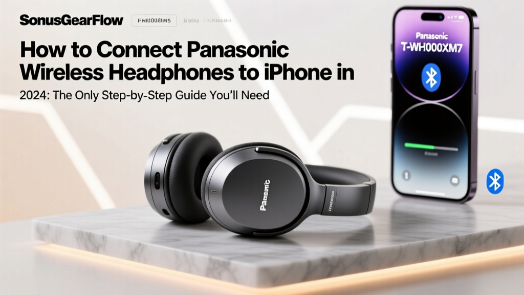 How to Connect Panasonic Wireless Headphones to iPhone in 2024: The Only Step-by-Step Guide You’ll Need (No Pairing Failures, No Bluetooth Ghosting, No iOS Confusion)
