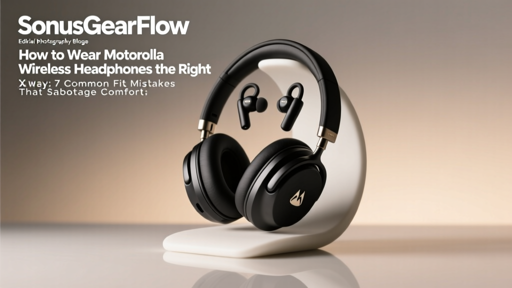 How to Wear Motorola Wireless Headphones the Right Way: 7 Common Fit Mistakes That Sabotage Comfort, Battery Life, and Sound Quality (And How to Fix Them in Under 60 Seconds)