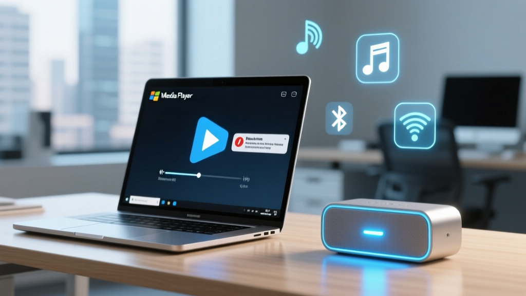 Why Windows Media Player Won’t Play Through Your Bluetooth Speaker (And Exactly How to Fix It in 4 Steps — No Tech Degree Required)