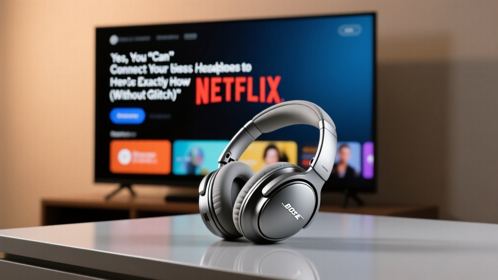 Yes, You *Can* Connect Your Bose Wireless Headphones to Your TV — Here’s Exactly How (Without Glitches, Lag, or Buying New Gear)