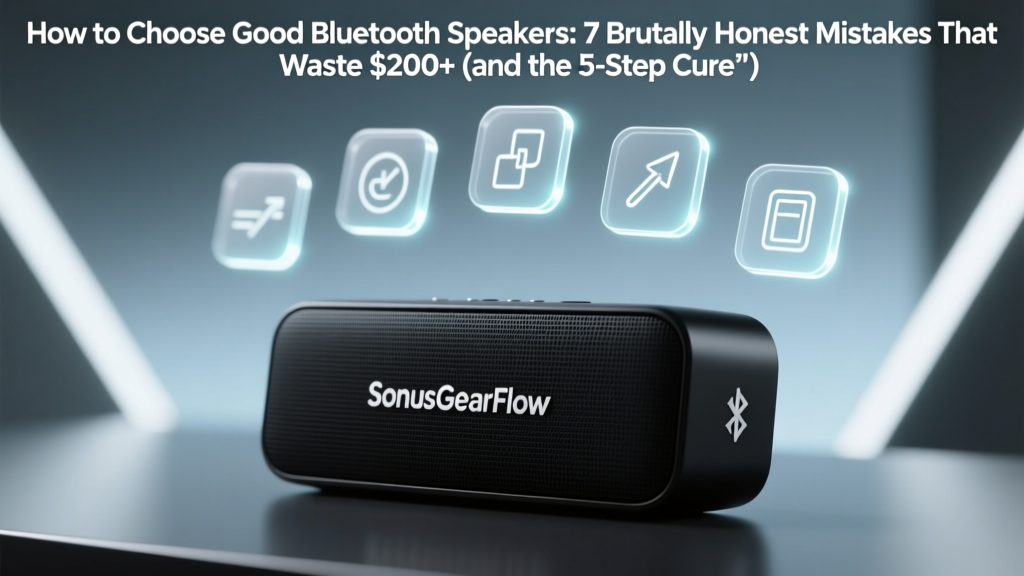 How to Choose Good Bluetooth Speakers: 7 Brutally Honest Mistakes That Waste $200+ (and the 5-Step Checklist Pros Use Before Buying)