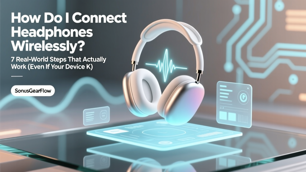 How Do I Connect Headphones Wirelessly? 7 Real-World Steps That Actually Work (Even If Your Device Keeps Dropping the Signal or Shows 'Pairing Failed')