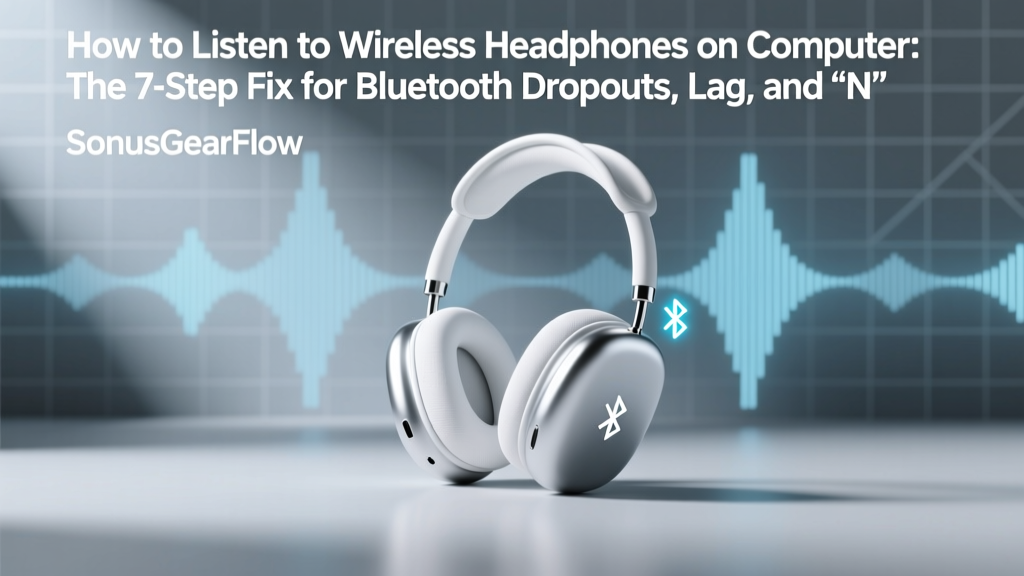 How to Listen to Wireless Headphones on Computer: The 7-Step Fix for Bluetooth Dropouts, Lag, and 'No Audio Device Found' Errors (Even If You’ve Tried Everything)