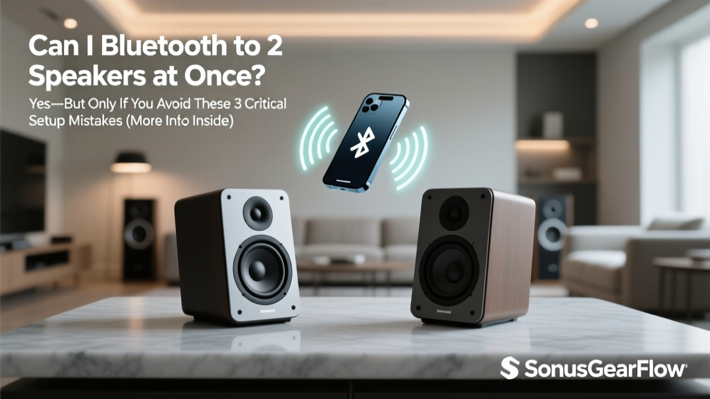 Can I Bluetooth to 2 Speakers at Once? Yes—But Only If You Avoid These 3 Critical Setup Mistakes (Most Users Fail at #2)