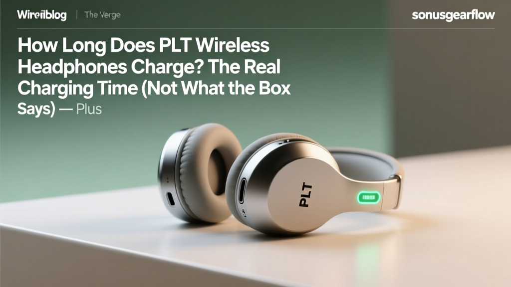How Long Does PLT Wireless Headphones Charge? The Real Charging Time (Not What the Box Says) — Plus 4 Fixes If Yours Takes 3+ Hours or Dies in 1 Day
