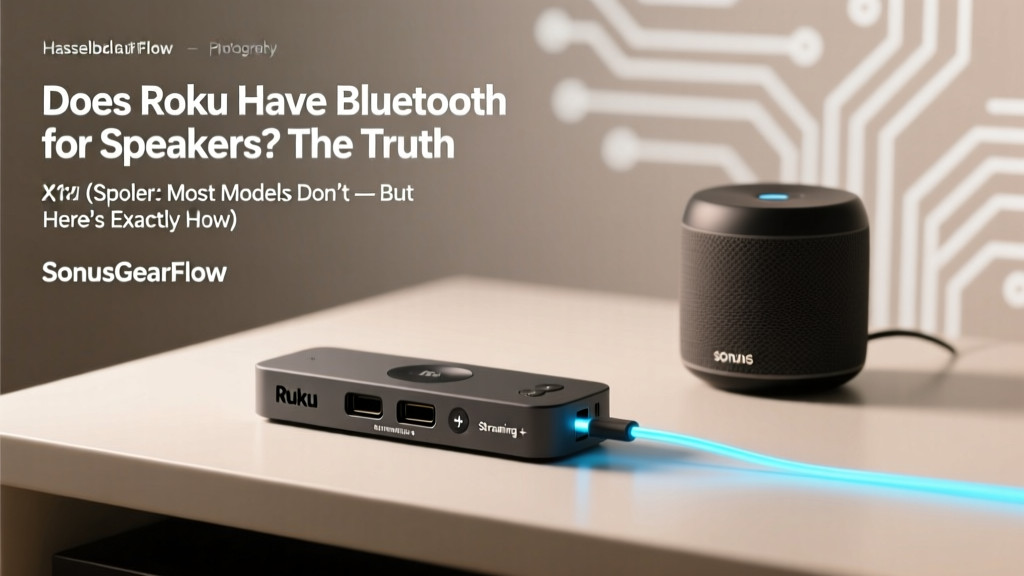Does Roku Have Bluetooth for Speakers? The Truth (Spoiler: Most Models Don’t — But Here’s Exactly How to Wirelessly Stream Audio Anyway, Without Buying New Gear)