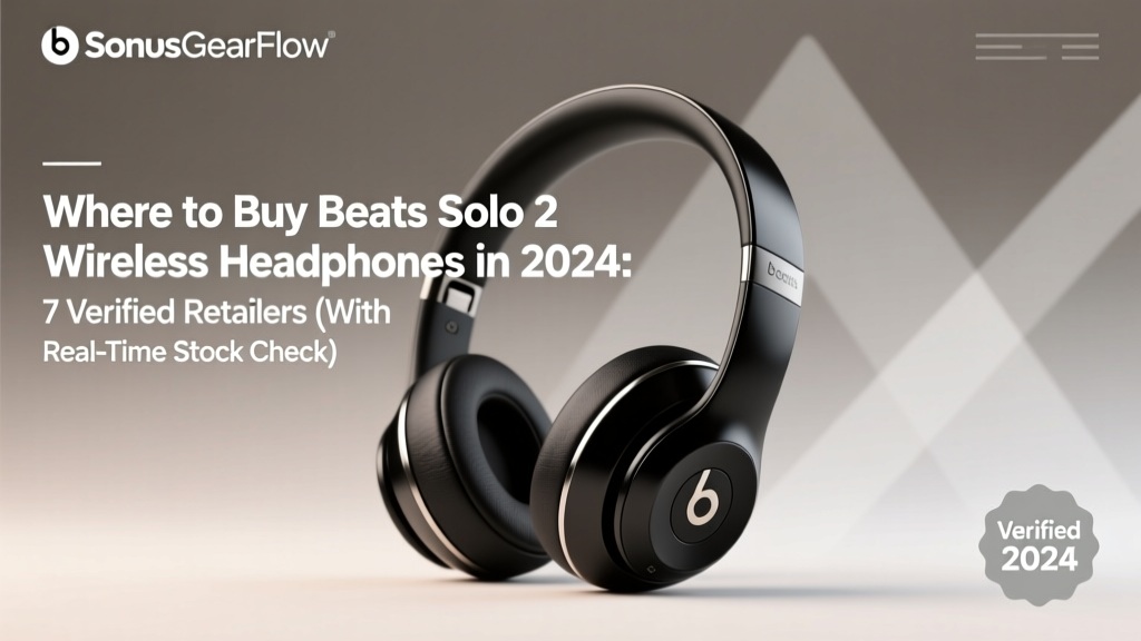 Where to Buy Beats Solo 2 Wireless Headphones in 2024: 7 Verified Retailers (With Real-Time Stock Checks, Price History & Warranty Clarity You Won’t Find on Amazon)