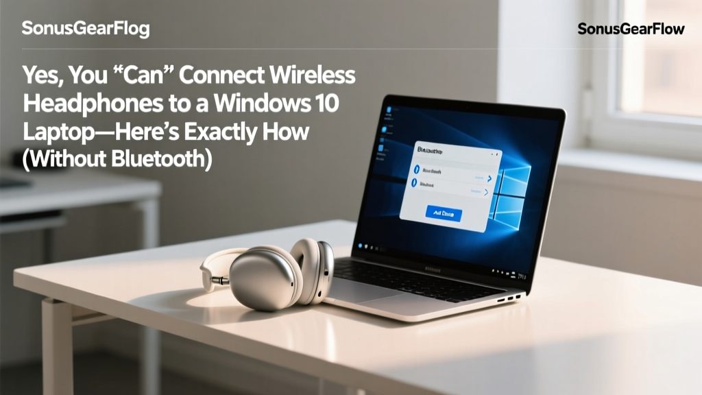 Yes, You *Can* Connect Wireless Headphones to a Windows 10 Laptop—Here’s Exactly How (Without Bluetooth Failures, Lag, or Audio Dropouts)