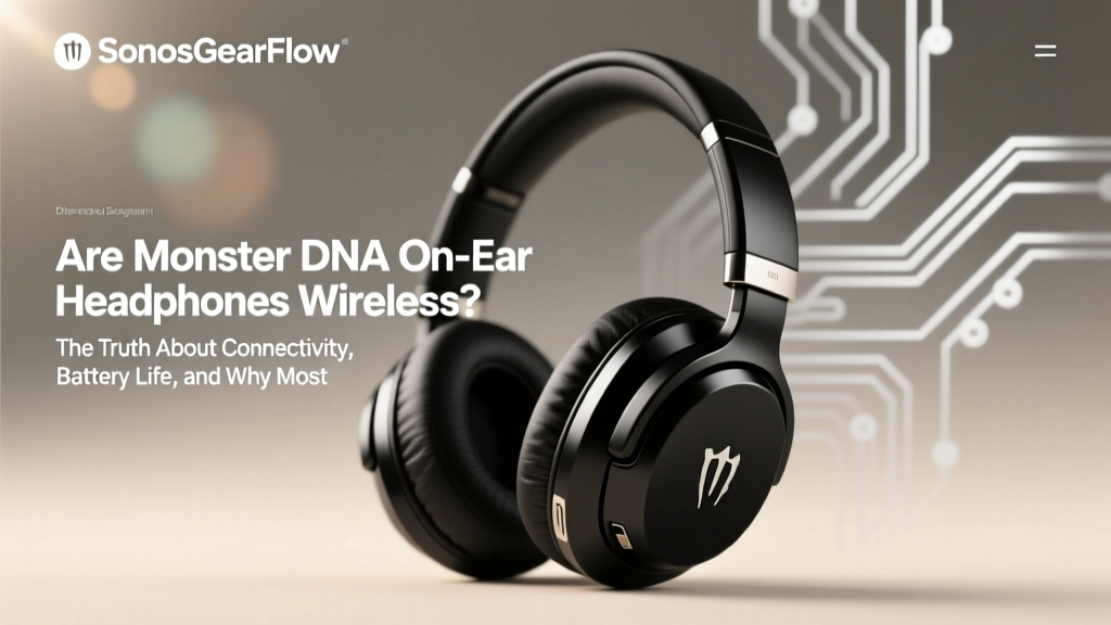 Are Monster DNA On-Ear Headphones Wireless? The Truth About Connectivity, Battery Life, and Why Most Buyers Are Misled by Packaging (Spoiler: They’re NOT Truly Wireless)