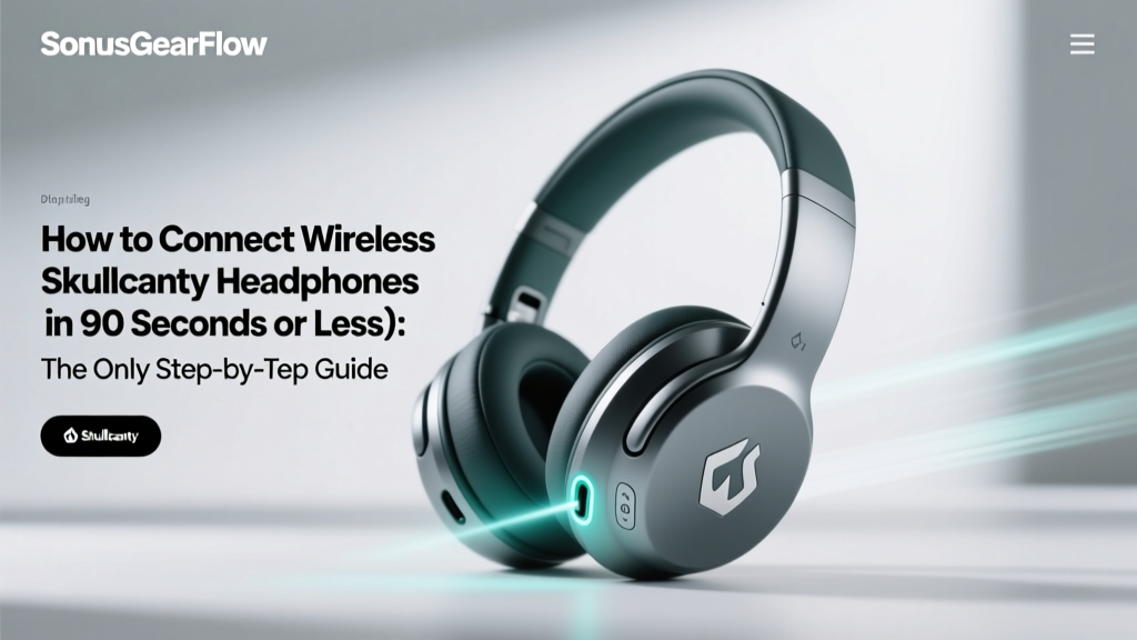 How to Connect Wireless Skullcandy Headphones (in 90 Seconds or Less): The Only Step-by-Step Guide That Actually Works for All Models — Including Crusher, Indy, and Dime When Bluetooth Won’t Pair or Keeps Dropping