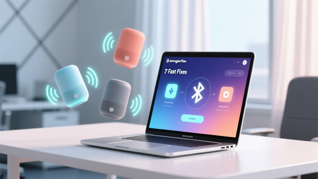 Why Won’t My Laptop Connect to Bluetooth Speakers? 7 Fast Fixes That Actually Work (Tested on Windows 11, macOS Sonoma & Linux — No Tech Degree Required)