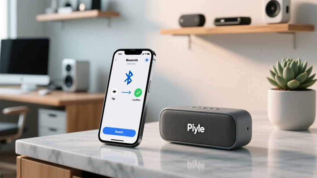 How to Connect Pyle Bluetooth Speakers to iPhone in Under 90 Seconds: The Exact Tap-Sequence Most Users Miss (Even After Reading the Manual)