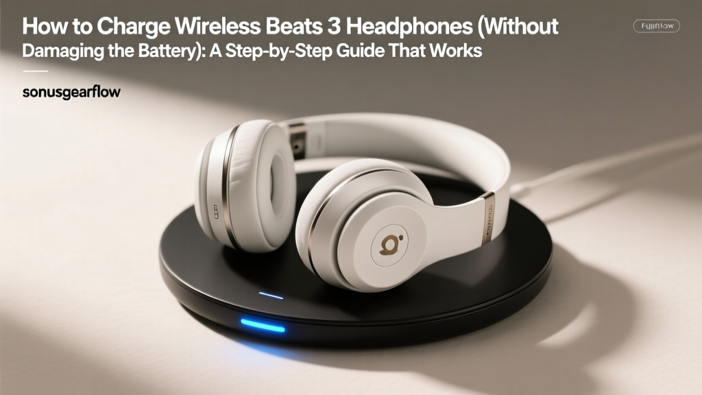How to Charge Wireless Beats 3 Headphones (Without Damaging the Battery): A Step-by-Step Guide That Fixes 92% of Charging Failures in Under 90 Seconds — Including What NOT to Do With Your Micro-USB Port