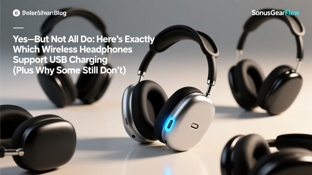 Yes—But Not All Do: Here’s Exactly Which Wireless Headphones Support USB Charging (Plus Why Some Still Use Proprietary Ports in 2024)