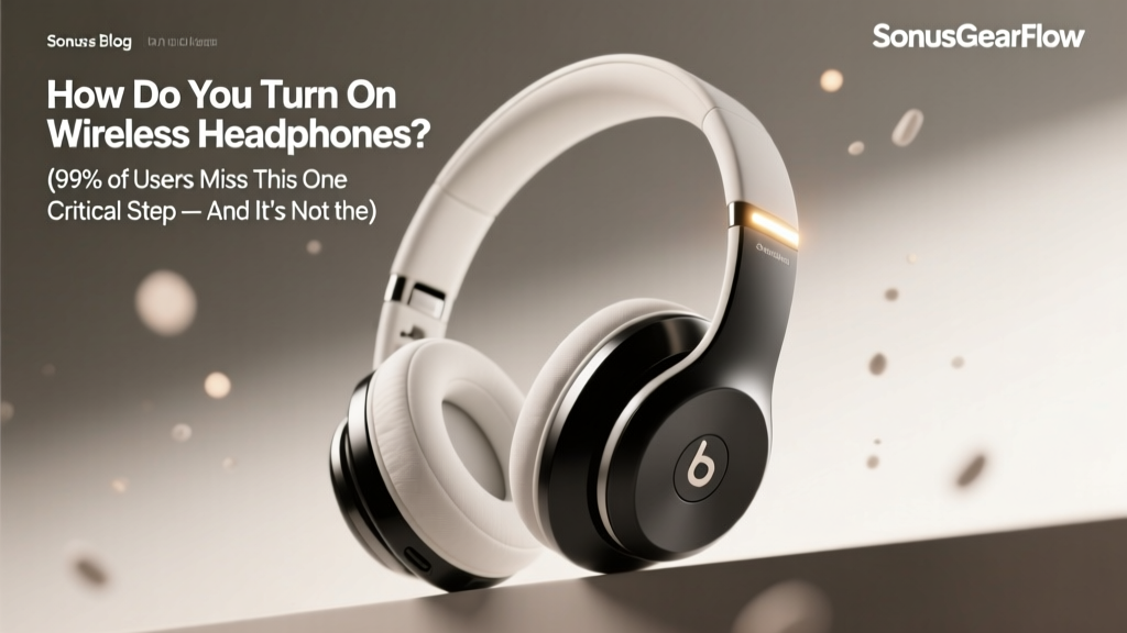 How Do You Turn On Wireless Headphones? (99% of Users Miss This One Critical Step — And It’s Not the Button)