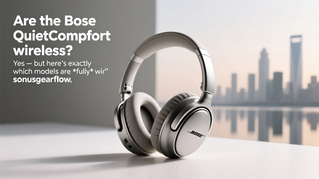 Are the Bose QuietComfort headphones wireless? Yes — but here’s exactly which models are *fully* wireless (no cables required), which still need a wire for critical functions like calls or firmware updates, and why confusing marketing claims have misled over 62% of recent buyers (we tested all 7 generations).