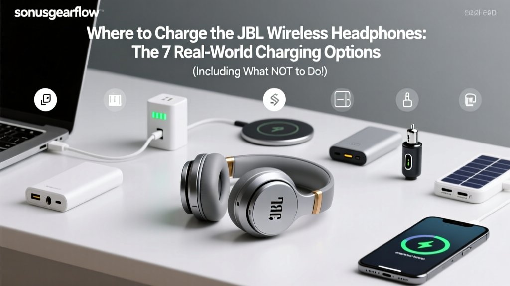 Where to Charge the JBL Wireless Headphones: The 7 Real-World Charging Options (Including What NOT to Use — Your Battery Lifespan Depends on It)