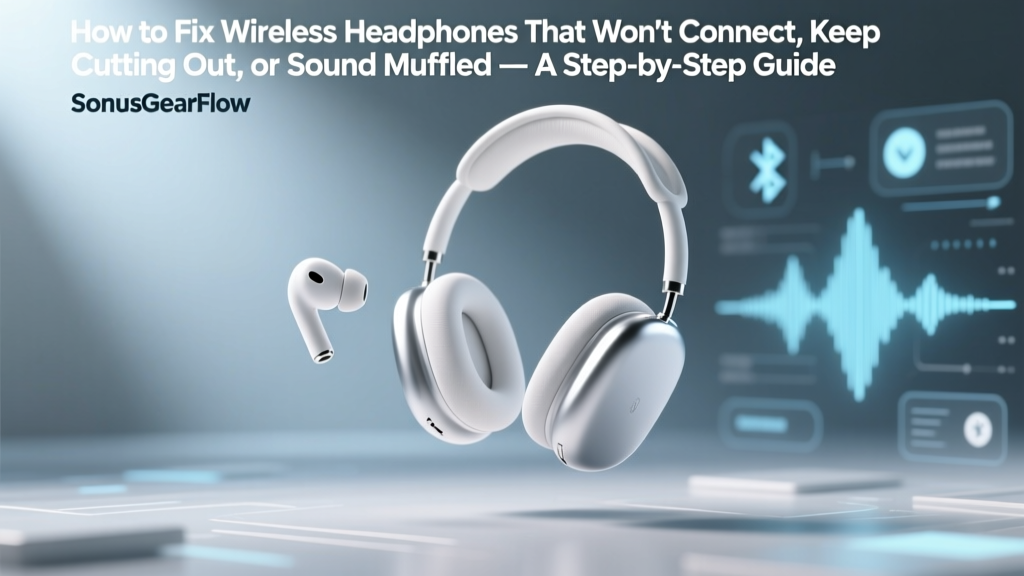 How to Fix Wireless Headphones That Won’t Connect, Keep Cutting Out, or Sound Muffled — A Step-by-Step Diagnostic Guide That Saves You $129 (Most Repairs Take Under 7 Minutes)