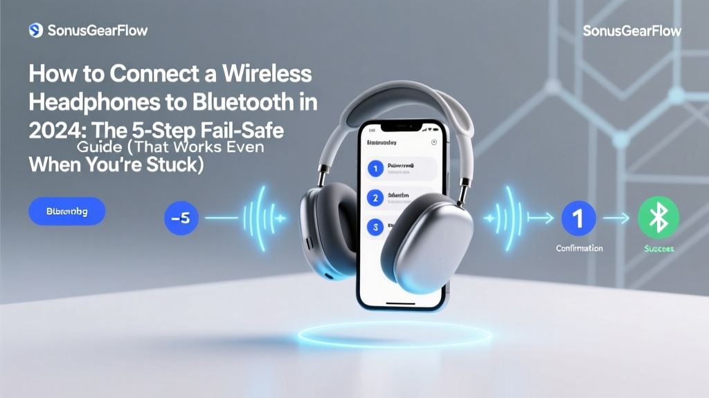 How to Connect a Wireless Headphones to Bluetooth in 2024: The 5-Step Fail-Safe Guide (That Works Even When Your Device Says 'Pairing Failed')