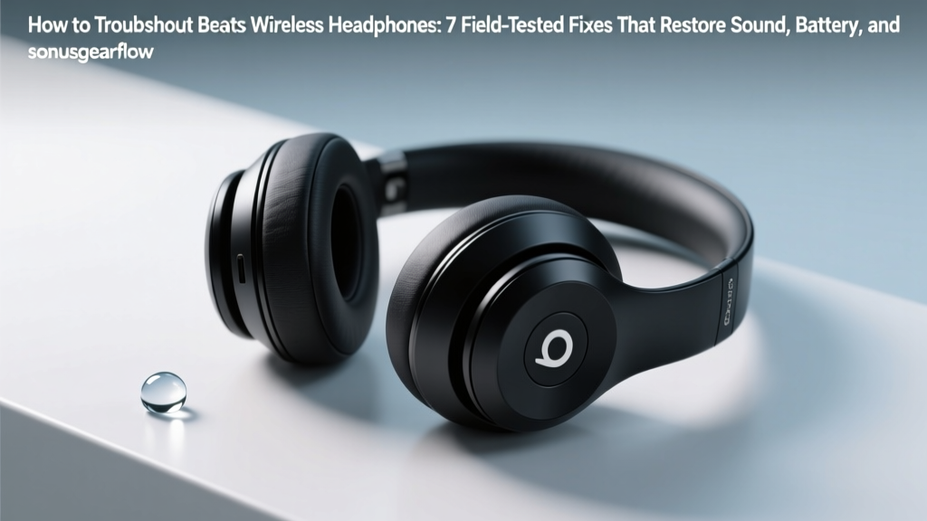 How to Troubleshoot Beats Wireless Headphones: 7 Field-Tested Fixes That Restore Sound, Battery, and Bluetooth in Under 10 Minutes (No Tech Support Call Needed)