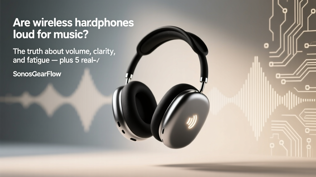 Are wireless headphones loud for music? The truth about volume, clarity, and fatigue — plus 5 real-world tests (including AirPods Pro 2, Sony WH-1000XM5, and Sennheiser Momentum 4)