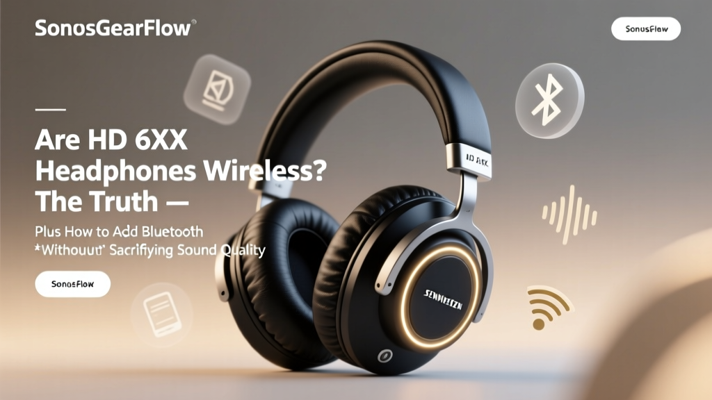Are HD 6XX Headphones Wireless? The Truth — Plus How to Add Bluetooth *Without* Sacrificing Sound Quality (Spoiler: It’s Not Built-In, But Here’s the Studio-Engineer-Approved Fix)