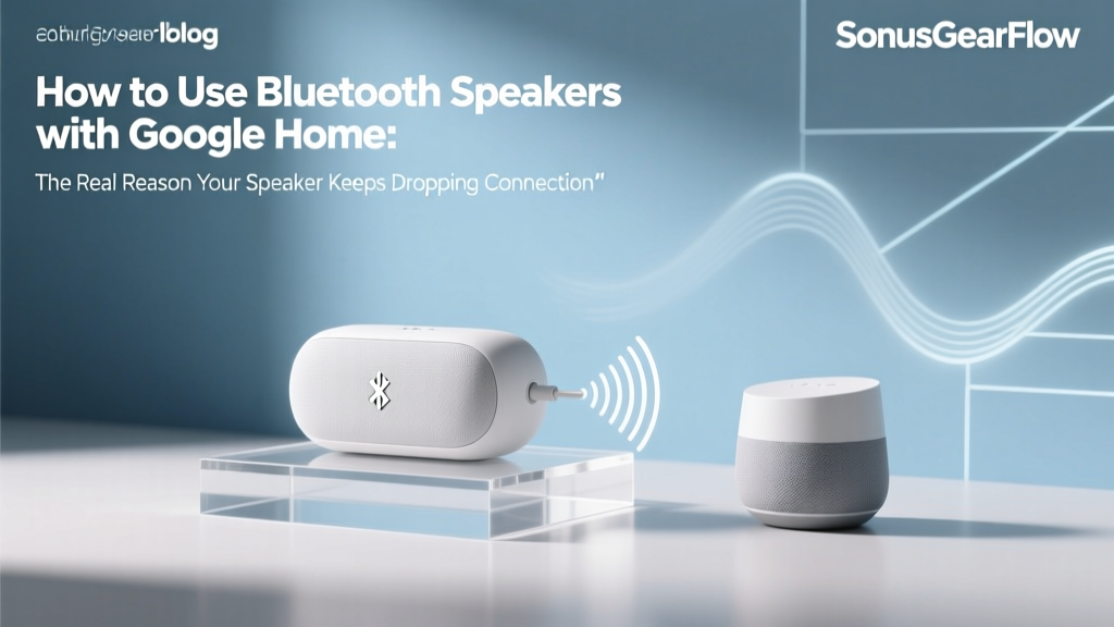 How to Use Bluetooth Speakers with Google Home: The Real Reason Your Speaker Keeps Dropping Connection (and Exactly How to Fix It in Under 90 Seconds)