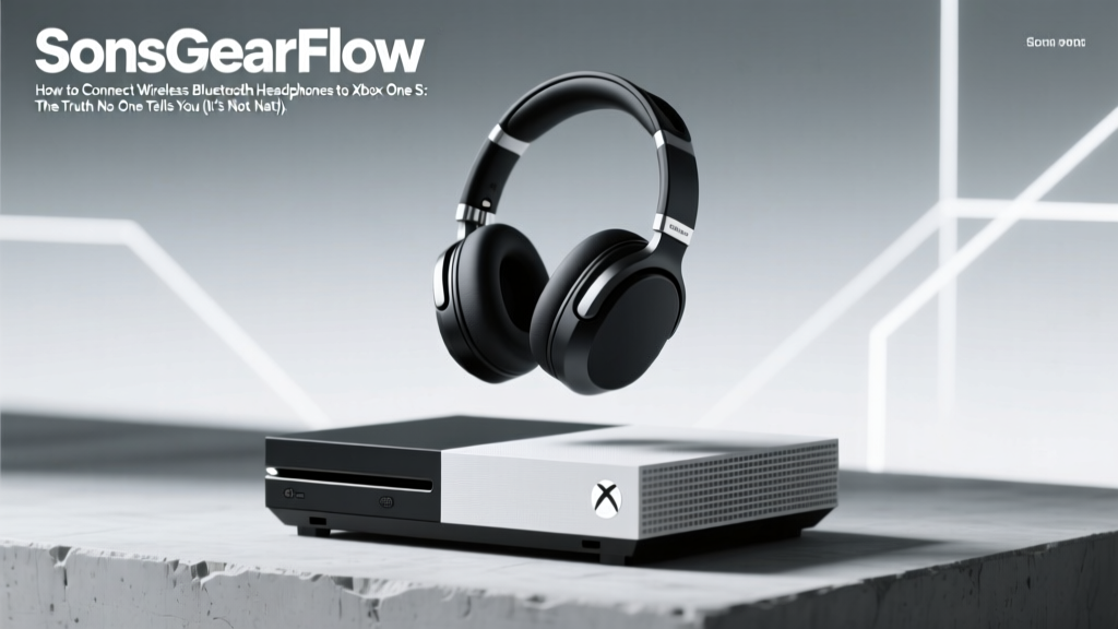 How to Connect Wireless Bluetooth Headphones to Xbox One S: The Truth No One Tells You (It’s Not Native — Here’s the Exact Workaround That Actually Works in 2024)
