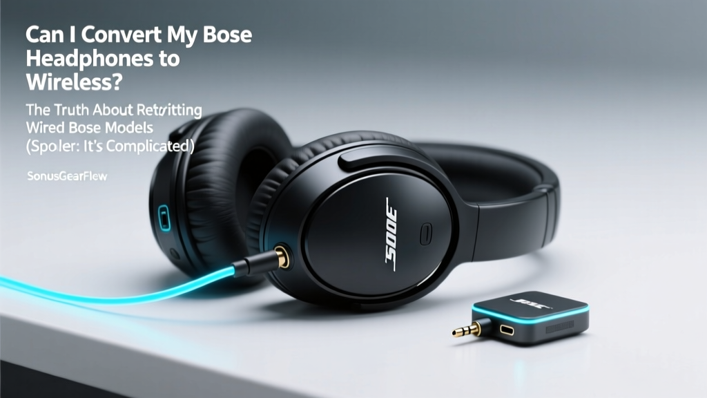 Can I Convert My Bose Headphones to Wireless? The Truth About Retrofitting Wired Bose Models (Spoiler: It’s Possible—but Rarely Worth It Without This Exact Kit & Expert Wiring)