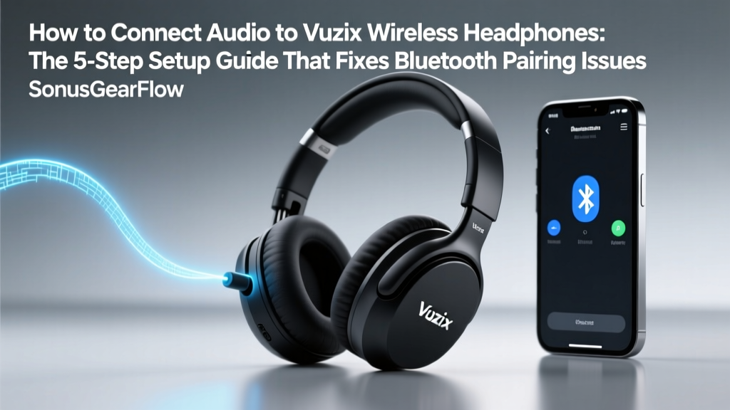 How to Connect Audio to Vuzix Wireless Headphones: The 5-Step Setup Guide That Fixes Bluetooth Pairing Failures, Audio Lag, and Silent Output (No Tech Support Call Needed)
