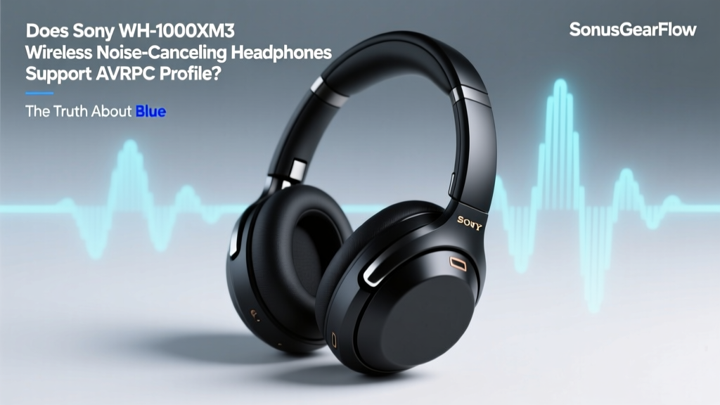 Does Sony WH-1000XM3 Wireless Noise-Canceling Headphones Support AVRCP Profile? The Truth About Bluetooth Control Limits (and What It *Actually* Means for Your Daily Use)