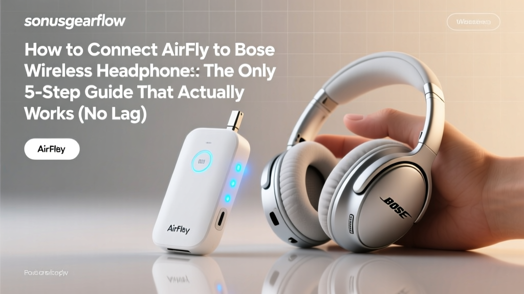 How to Connect AirFly to Bose Wireless Headphones: The Only 5-Step Guide That Actually Works (No Lag, No Dropouts, No Guesswork)