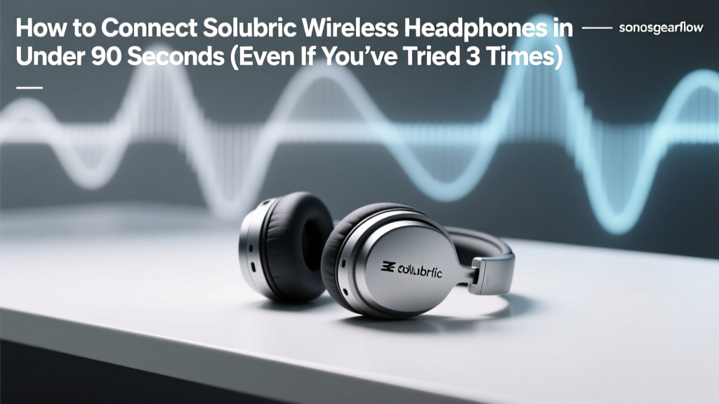 How to Connect Sol Republic Wireless Headphones in Under 90 Seconds (Even If You’ve Tried 3 Times & Failed — Here’s the Exact Button Combo Your Model Needs)