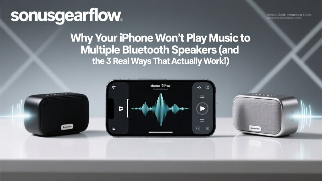 Why Your iPhone Won’t Play Music to Multiple Bluetooth Speakers (and the 3 Real Ways That Actually Work in 2024 — No Jailbreak, No Third-Party Apps Required)