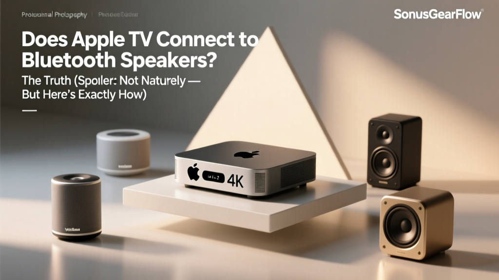 Does Apple TV Connect to Bluetooth Speakers? The Truth (Spoiler: Not Natively — But Here’s Exactly How to Make It Work in 2024 Without Losing Audio Quality or Sync)