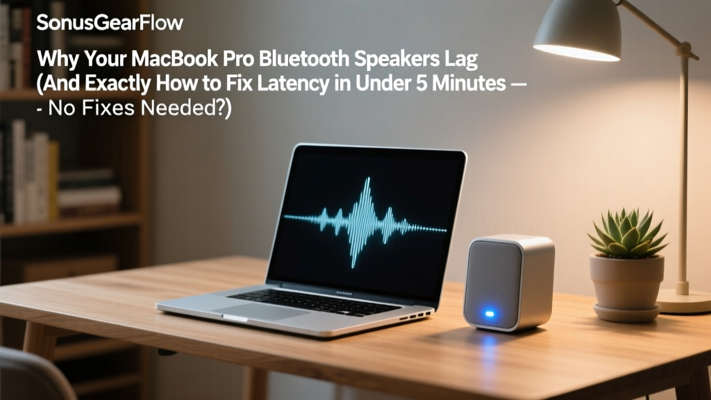 Why Your MacBook Pro Bluetooth Speakers Lag (And Exactly How to Fix Latency in Under 5 Minutes — No Third-Party Apps Needed)
