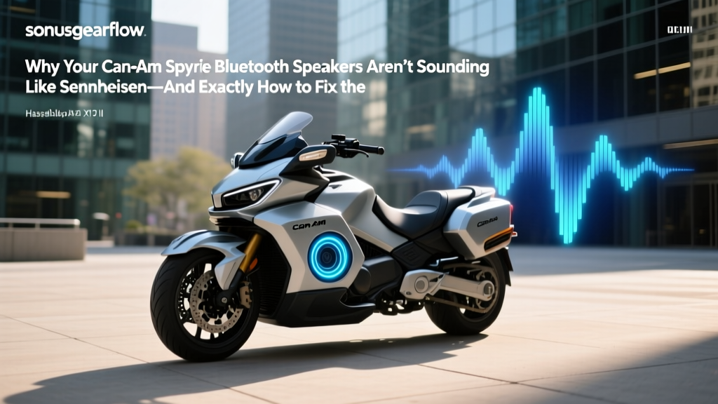 Why Your Can-Am Spyder Bluetooth Speakers Aren’t Sounding Like Sennheiser—And Exactly How to Fix the Signal Chain, Mounting, and Power Issues Killing Clarity (Even If You Paid $399)
