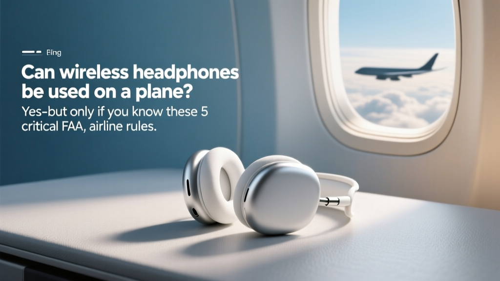 Can wireless headphones be used on a plane? Yes—but only if you know these 5 critical FAA, airline, and battery-safety rules most travelers miss (and why your AirPods might get confiscated at boarding)